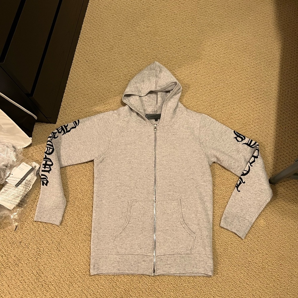 Chrome Hearts Cashmere Full Zip Sweater
